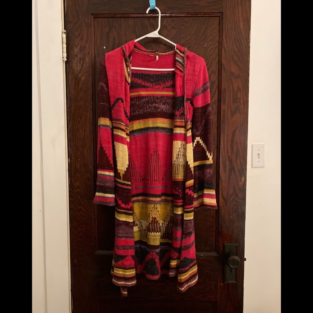 Free People Aztec Sweater